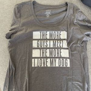 Torrid The More Guys I Meet The More I Love My Dog size 2